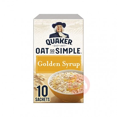 Quaker American Quaker Whole Wheat Oatmeal dengan Sirup Emas Asli Luar Negeri