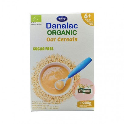 [3 buah] Danalac Swiss Danalac Oatmeal Organik Bebas Gula untuk Bayi d...