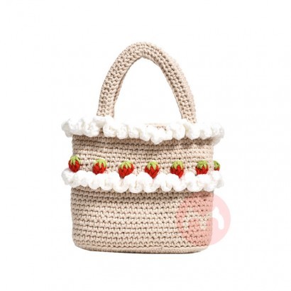 Hand crochet strawberry Crochet Kit
