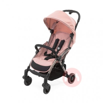 Chicco satu tombol melipat pengatur bayi merah muda stroller