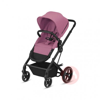 Cybex Dua kali lipat Magnolia pink baby stroller