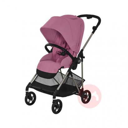Cybex Satu tombol melipat ultralight Magnolia baby stroller merah muda