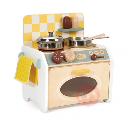 Classic World Wooden mini kitchen stove educational toys