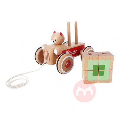 Classic World Mobil mainan anak-anak kayu